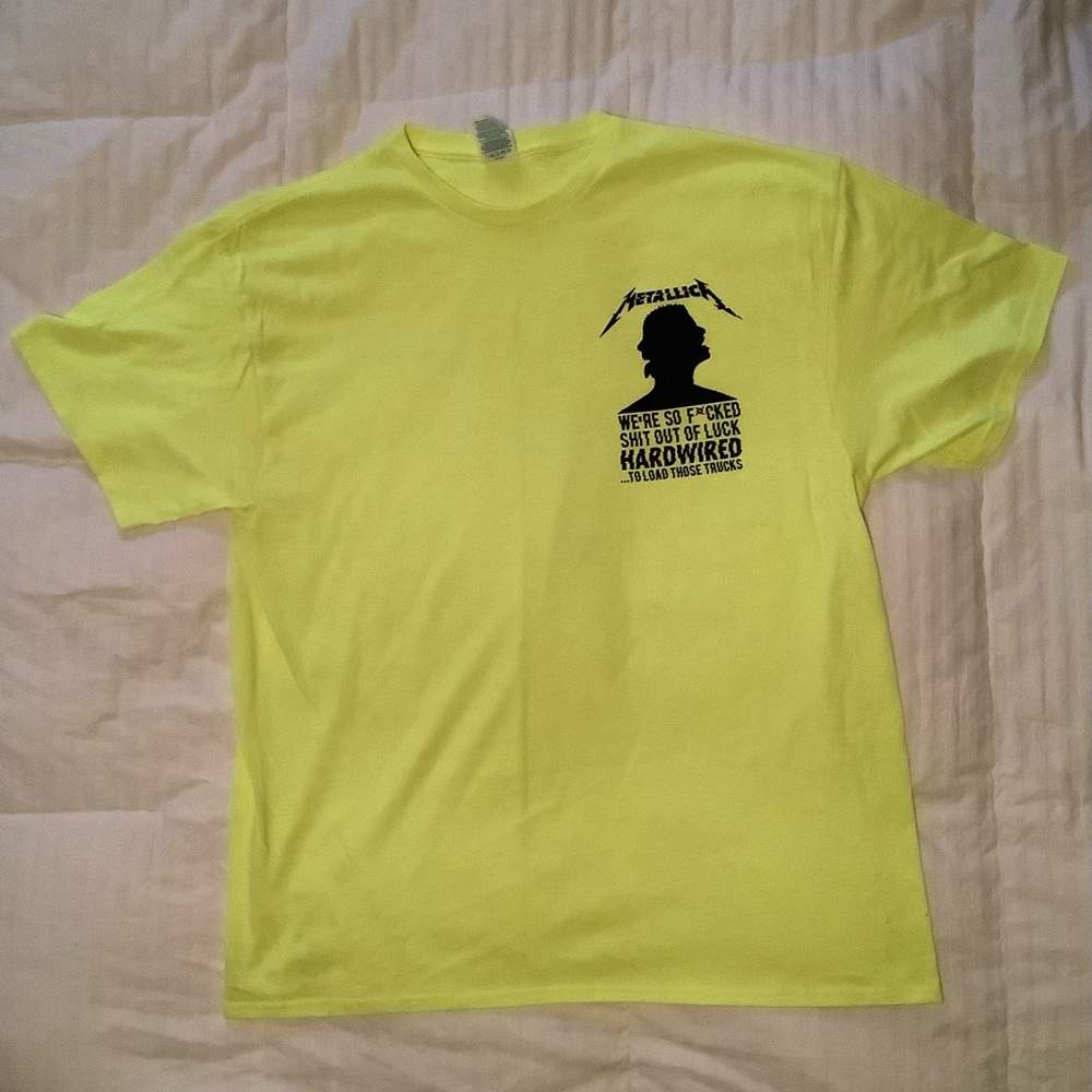 Metallica Crew Shirt XL
